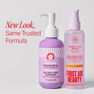 Nourish + Glow Body Oil with Jojoba Seed + Grapeseed Oil