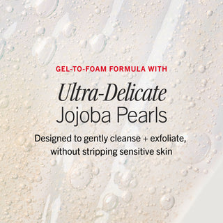 Brighten + Glow Exfoliating Gel Cleanser with AHA and Jojoba Pearls
