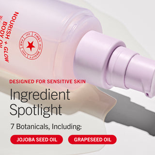 Nourish + Glow Body Oil with Jojoba Seed + Grapeseed Oil