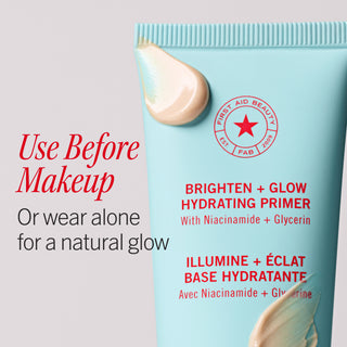 Brighten + Glow Hydrating Primer with Niacinamide + Glycerin