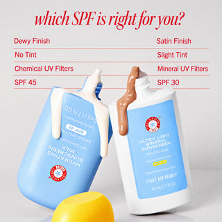 Ultra Light Liquid Mineral Sunscreen with Zinc Oxide SPF 30