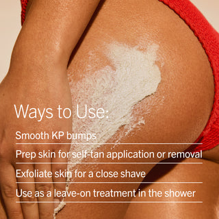 KP Bump Eraser Body Scrub 10% AHA Fresh Peach
