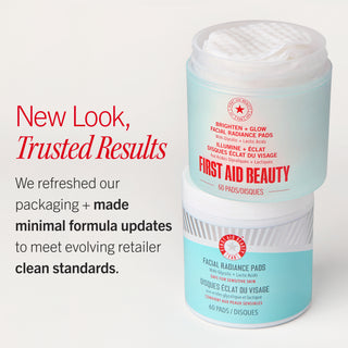 Brighten + Glow Facial Radiance Pads with Glycolic + Lactic Acids