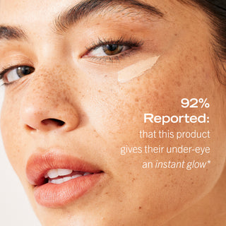 Product Claim: 92% reported that this product gives their under-eye an instant glow.