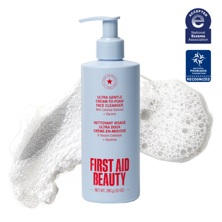 Ultra Gentle Cream-to-Foam Face Cleanser with Colloidal Oatmeal + Glycerin