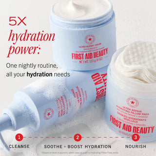 Ultra Gentle Cream-to-Foam Face Cleanser with Colloidal Oatmeal + Glycerin