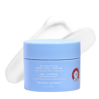 Hydrating Dewy Gel Cream Moisturizer with Hyaluronic Acid + Ceramides