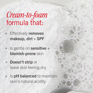 Ultra Gentle Cream-to-Foam Face Cleanser with Colloidal Oatmeal + Glycerin Travel Size