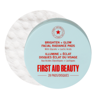 Facial Radiance Pads with Glycolic + Lactic Acids Travel Size