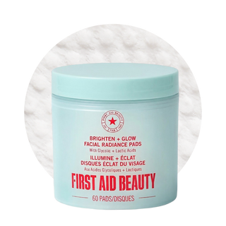 Brighten + Glow Facial Radiance Pads with Glycolic + Lactic Acids