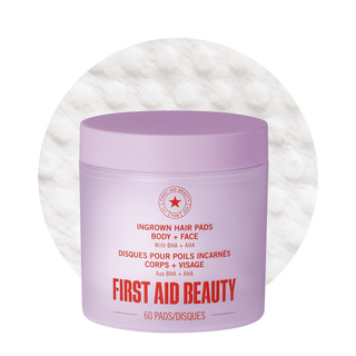 Ingrown Hair Pads with BHA + AHA 60 count