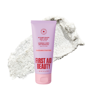 KP Bump Eraser Body Scrub 10% AHA Fresh Strawberry Travel Size