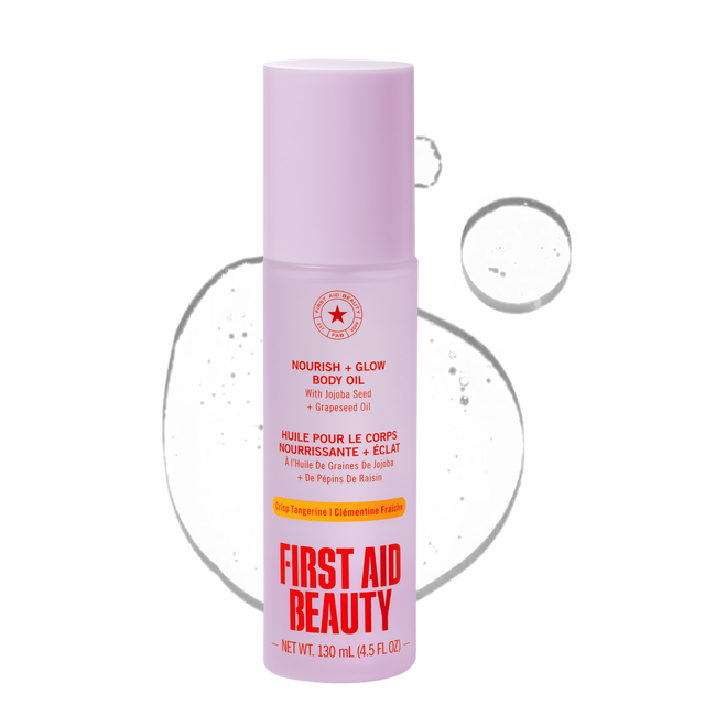 Nourish + Glow Body Oil with Jojoba Seed + Grapeseed Oil