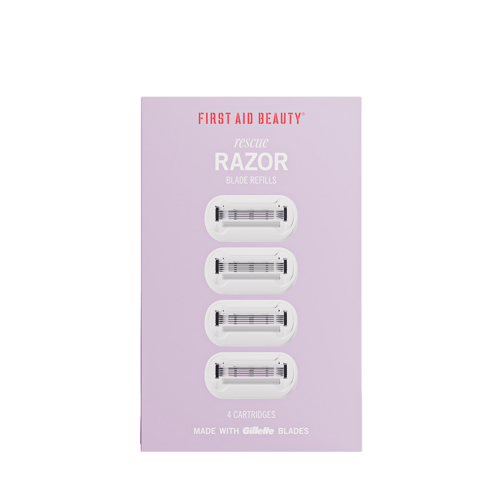 First Aid Beauty Rescue Razor Blade Refills 4ct